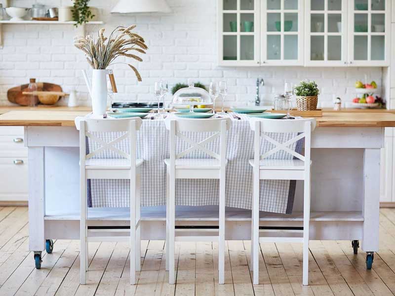 Kitchen Island on Wheels