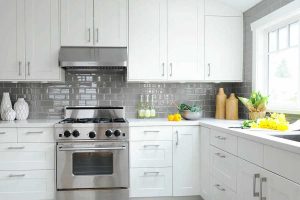 Small Kitchen Paint Ideas with White Cabinets