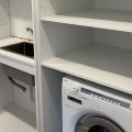 laundry in a cupboard