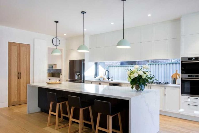 modern kitchen island layout