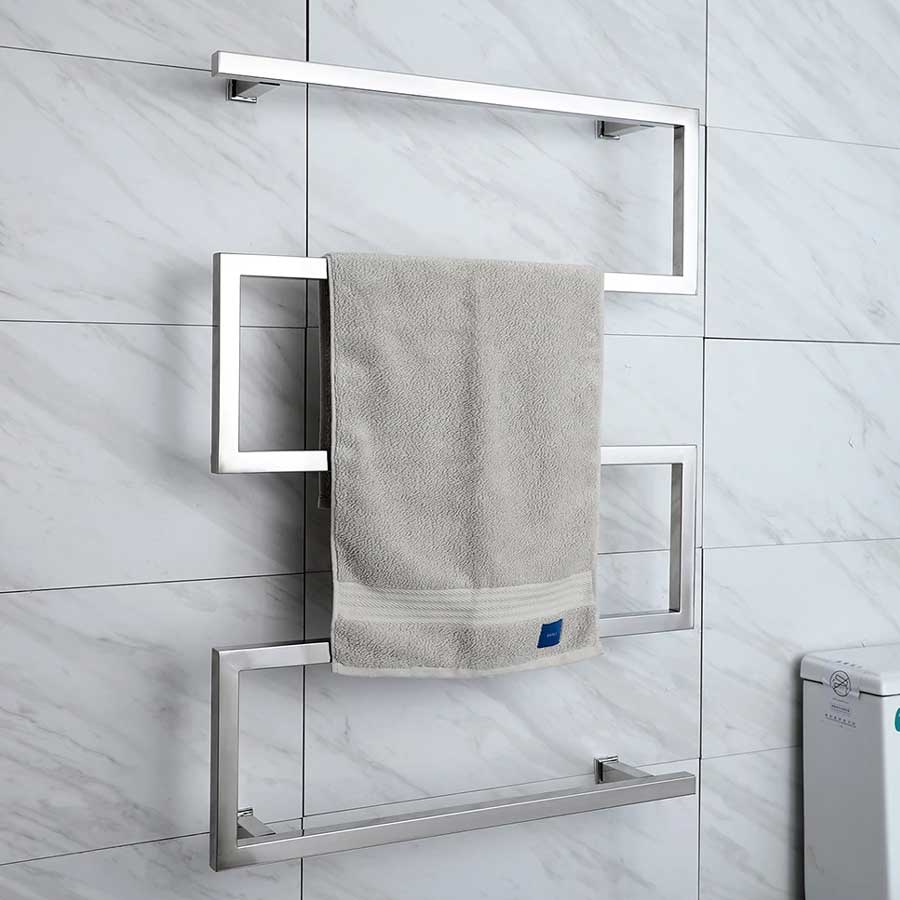 Minimalist Best heated towel rail