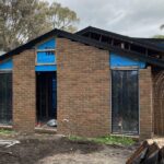 rendering house before and after