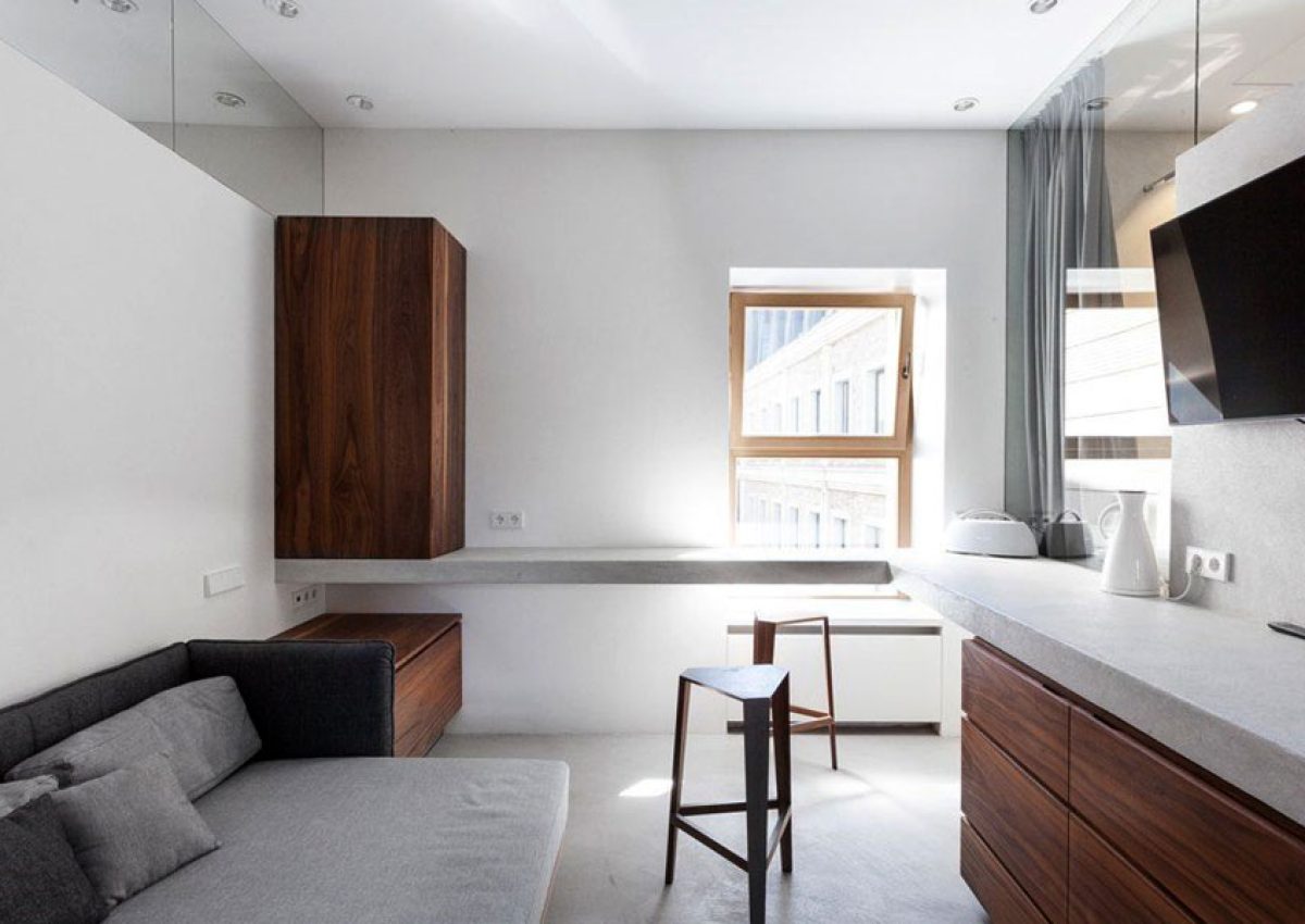 Minimalist house interior and exterior design