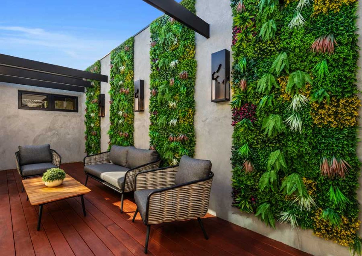 outdoor feature wall ideas to refresh your home