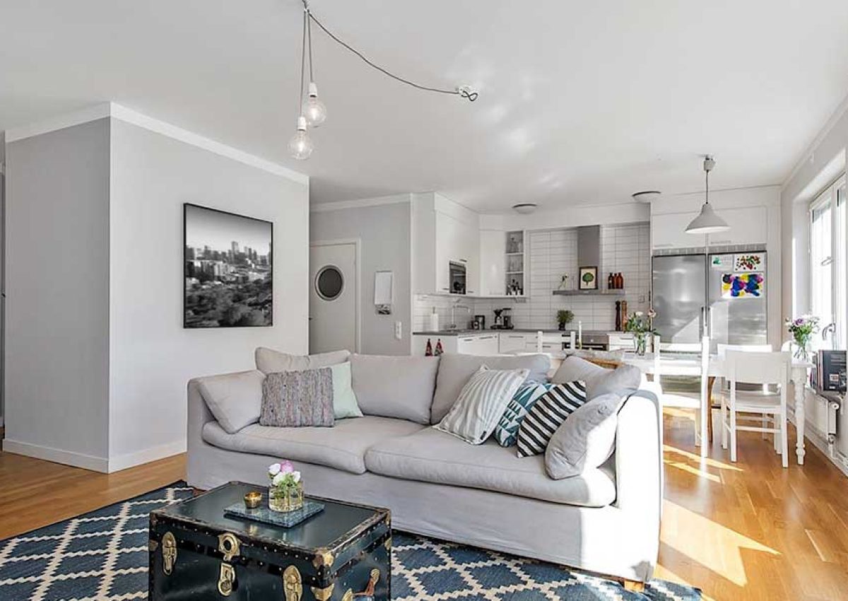 Scandinavian Style in the Interiors of Apartments and Houses